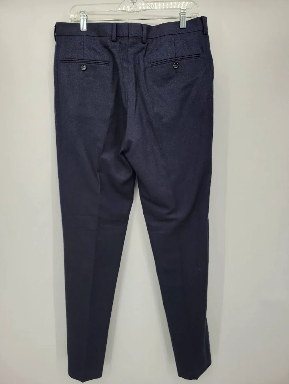 J Crew Ludlow Slim-fit suit pant in English cotton- wool blend Size 33x34 Navy